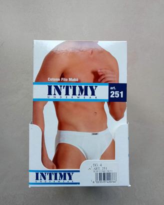 set di 6 slip Intimy cotone Makò tg 4