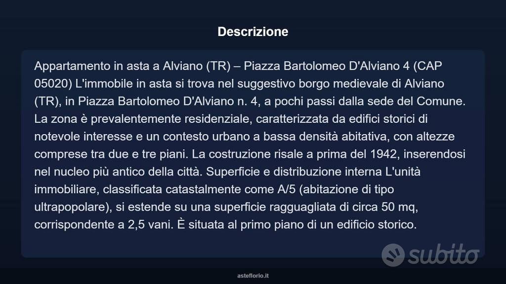 Appartamento – Alviano, Borgo antico, Paolicchie - Vista 3