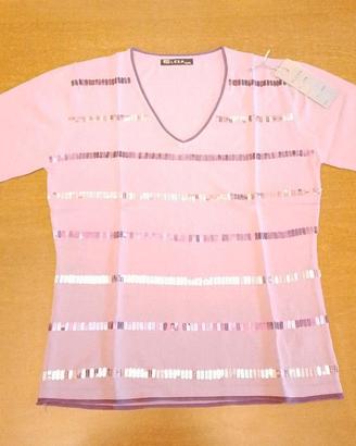 Maglia elegante lilla