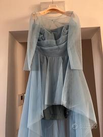 Abito sartoriale in tulle da cerimonia