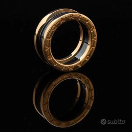 BULGARI B.ZERO1 LABYRINTH ANELLO ORO ROSA
