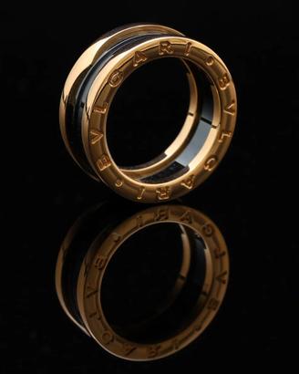 BULGARI B.ZERO1 LABYRINTH ANELLO ORO ROSA