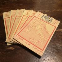Cartine stradali d'Italia anni 1920- '30