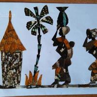 Quadri fatti con ali di farfalle africane