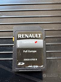 Renault Scheda SD R-Link TomTom Full Europe