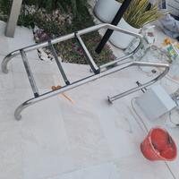 scala per piscina in acciaio 