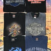 6 T-shirt taglia M Originali Harley Davidson