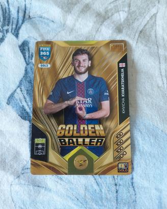 Carta Kvaratskhelia Golden Baller GOL3 FIFA 365 