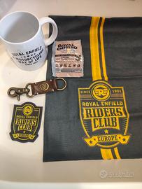 Royal Enfield welcome kit 