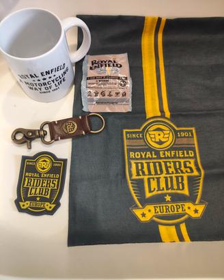 Royal Enfield welcome kit 