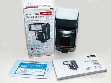 Flash  METZ 36 AF-5  dig, TTL per OLY/PAN