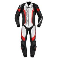 Tuta Spidi Laser Pro Perforated nero bianco rosso