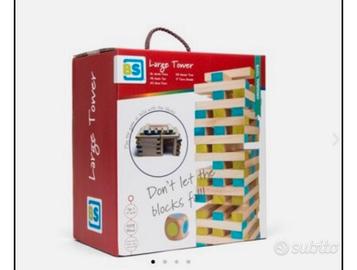 Torre blocchi legno