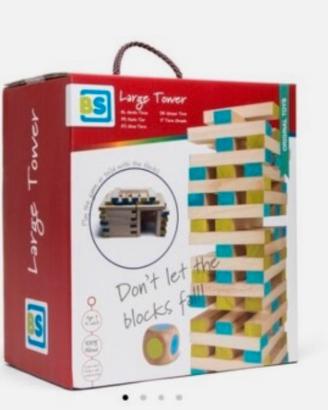 Torre blocchi legno