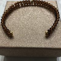 Bracciale (bangle) SWAROVSKI e ORO 18 CARATI