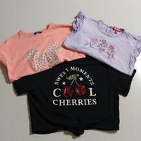 Set 3 T-shirt bambina 10 anni