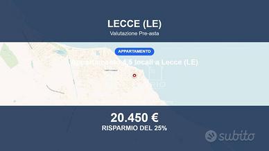 Immobile in asta di 84 m² con box auto a Lecce