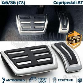 COPRIPEDALI Sportivi AUDI A6 C8 Pedaliera Sportiva