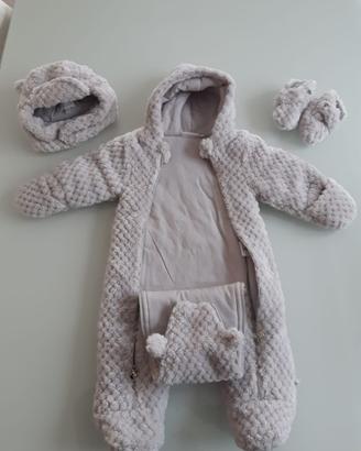 Tutone termico con accessori per neonato/a unisex