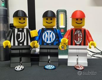 omini stampati in 3d squadra di calcio 