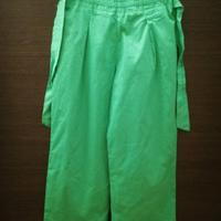 pantalone verde menta 