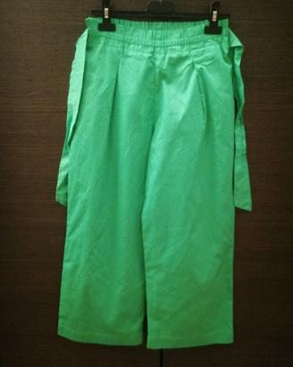 pantalone verde menta 