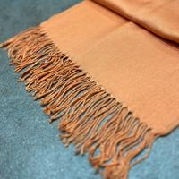 Sciarpa/pashmina in lana leggera arancione