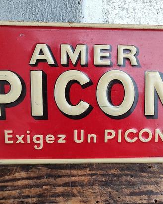 Insegna litografata Amer Picon
