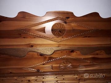 2 Giroletto in legno massiccio