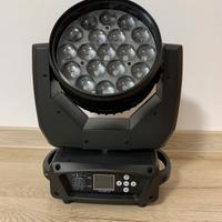 Teste mobile 19x15 wash / Moving head testa mobile