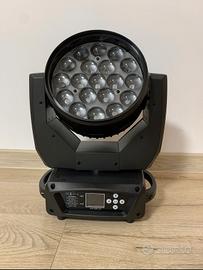 Teste mobile 19x15 wash / Moving head testa mobile