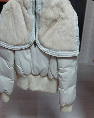 nuovo giubbotto bianco