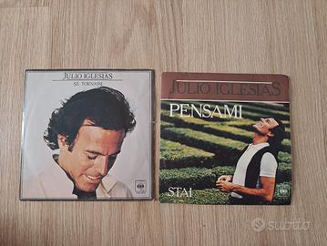 Julio Iglesias 2 vinili 45 giri