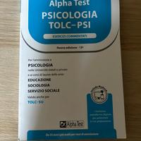 Libro Alpha test esercizi commentati psicologia