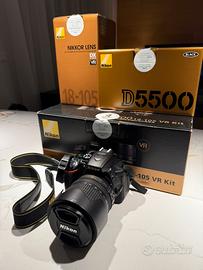 Nikon D5500 + 18-105 VR Kit