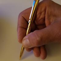 Penna a sfera vintage Lalex
