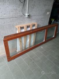 Serramenti in legno buono stato completi