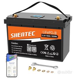 Batteria litio 150 Amp Lifepo Bluetooth