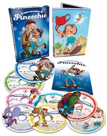 Cofanetto dvd " Le nuove avventure di pinocchio".