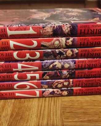 Manga: Re:Birth The Lunatic Taker - Serie completa