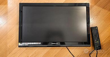 TV Monitor LCD Hannspree Full hd 24" + decoder