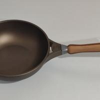 Wok antiaderente Ø 24 cm in alluminio Luchetti l