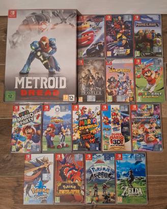 Giochi Nintendo Switch Mario/Pokemon/Zelda