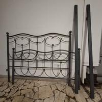 Letto in ferro battuto, matrimoniale