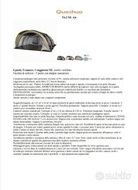 Tenda Quechua T6.2. XL Air (6 posti)  (VENDUTA)