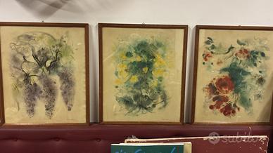 Trittico vintage stampe Meyer Gasters