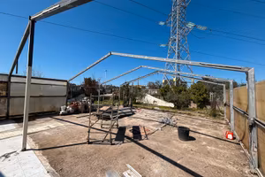 Capannone ferro 10x15m - 6 capriate + 30 pannelli