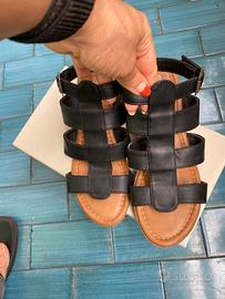 Sandali, donna nero 38