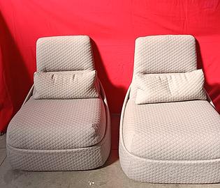 Coalesse Hosu Poltrona Chaise Lounge grigio chiaro