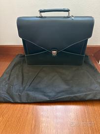 Borsa da ufficio in vera pelle